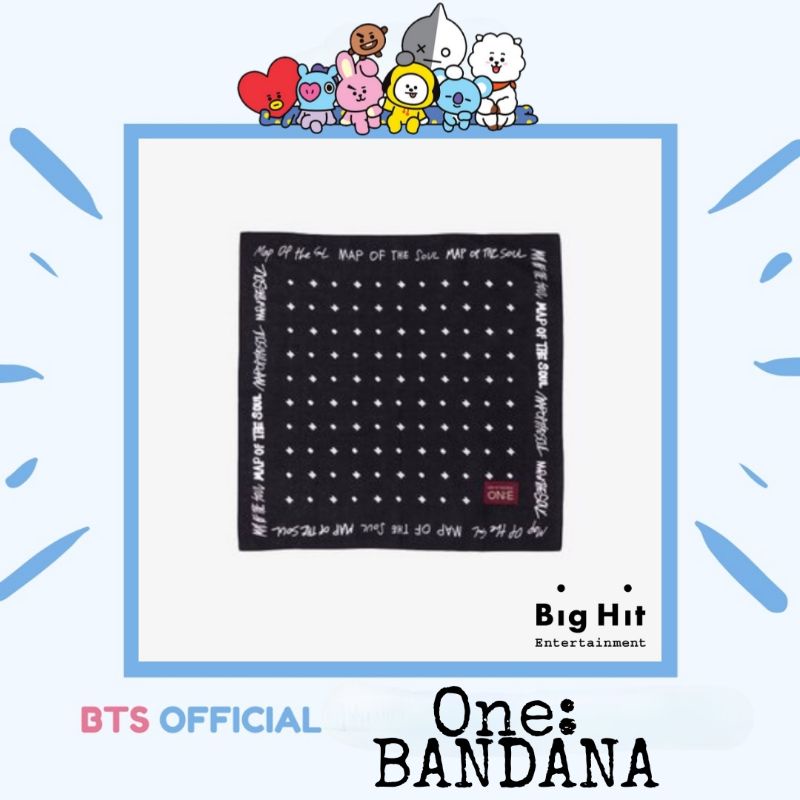 [OFFICIAL MERCH] BTS KHĂN BANDANA CONCERT :ONE