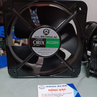 Quạt thông gió kích thước  20X20X6CM AC 220V