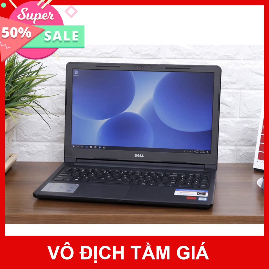 Laptop Dell Inspiron N3576/ i5 8250 8CPUS/ SSD128+500G/ Vga Radeon 520/ Chiến Game Đồ Họa/ Giá rẻ