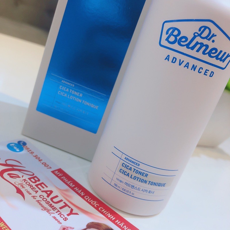 Nước hoa hồng dưỡng ẩm cân bằng trẻ hóa da kể cả da nhạy cảm The Face Shop Dr Belmeur Advanced Cica Toner 150ml | BigBuy360 - bigbuy360.vn