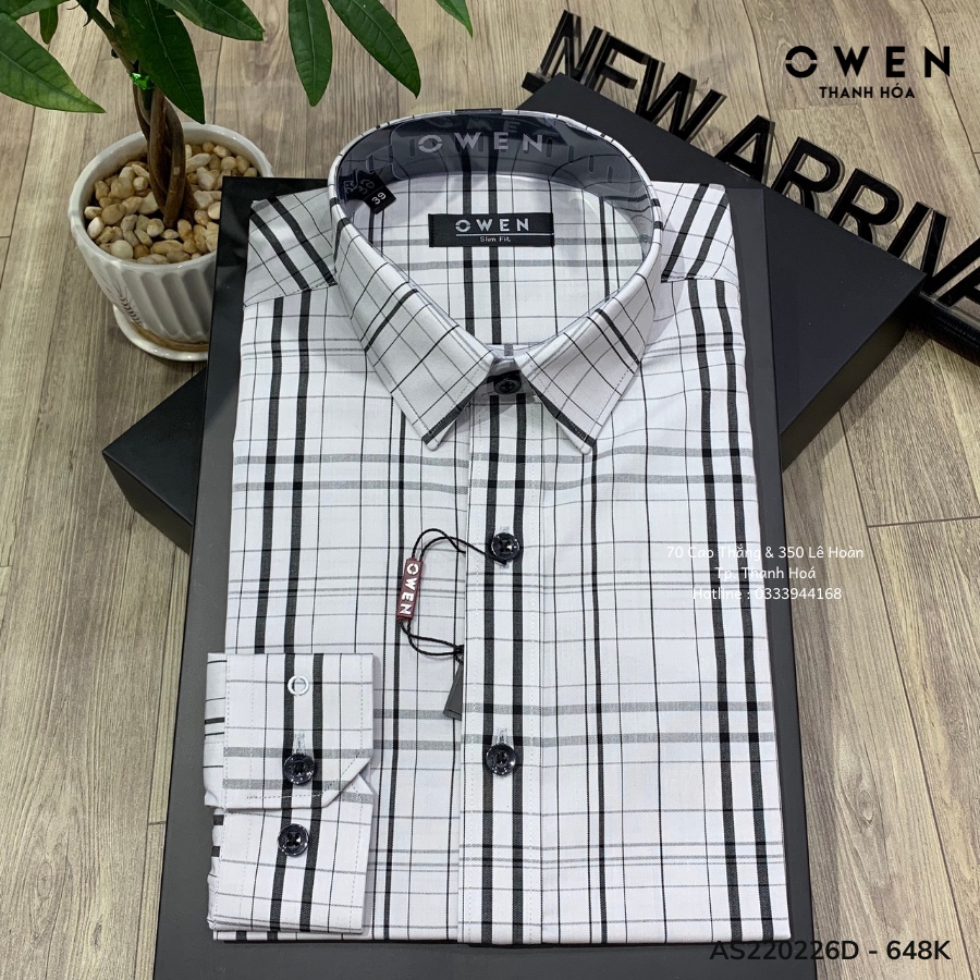 OWEN - Áo sơ mi dài tay Owen - Hàng mới về AS220226D