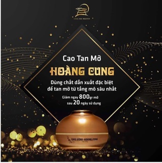 Cao tan mỡ hoàng cung