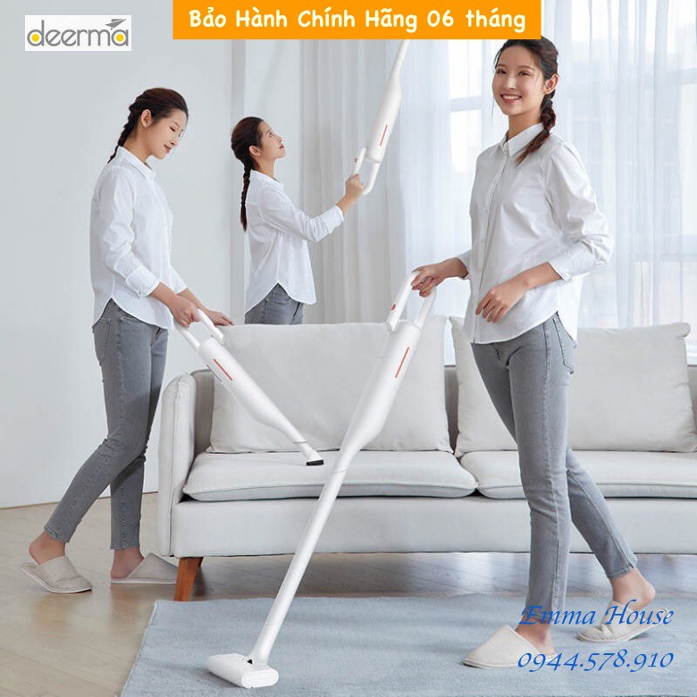 Máy Hút Bụi Cầm Tay Mini Không Dây Deerma VC01, BẢO HÀNH CHÍNH HÃNG 06 Tháng, Bản Tiếng Anh