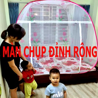 Màn chụp tự bung đỉnh rộng loại 1, hàng Việt Nam chất lượng