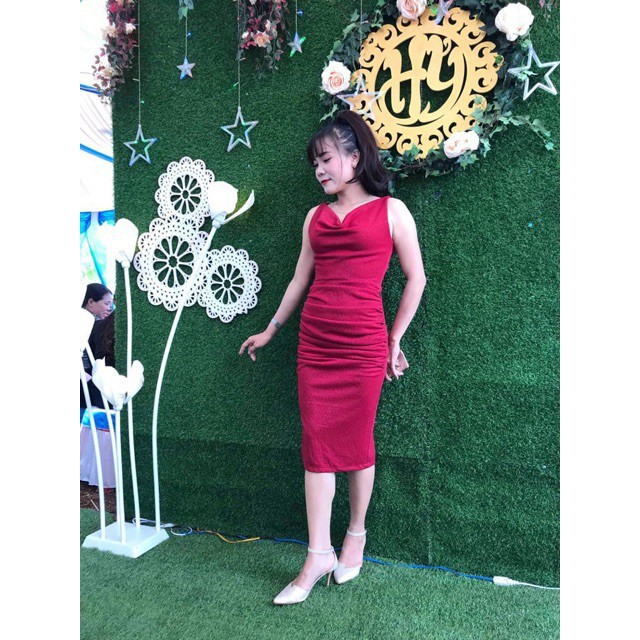 [ xả kho ] MiD Đầm dáng ôm body sexy quyến rũ dành cho phái đẹp V1139 Mie Design (kèm ảnh thật shop chụp)