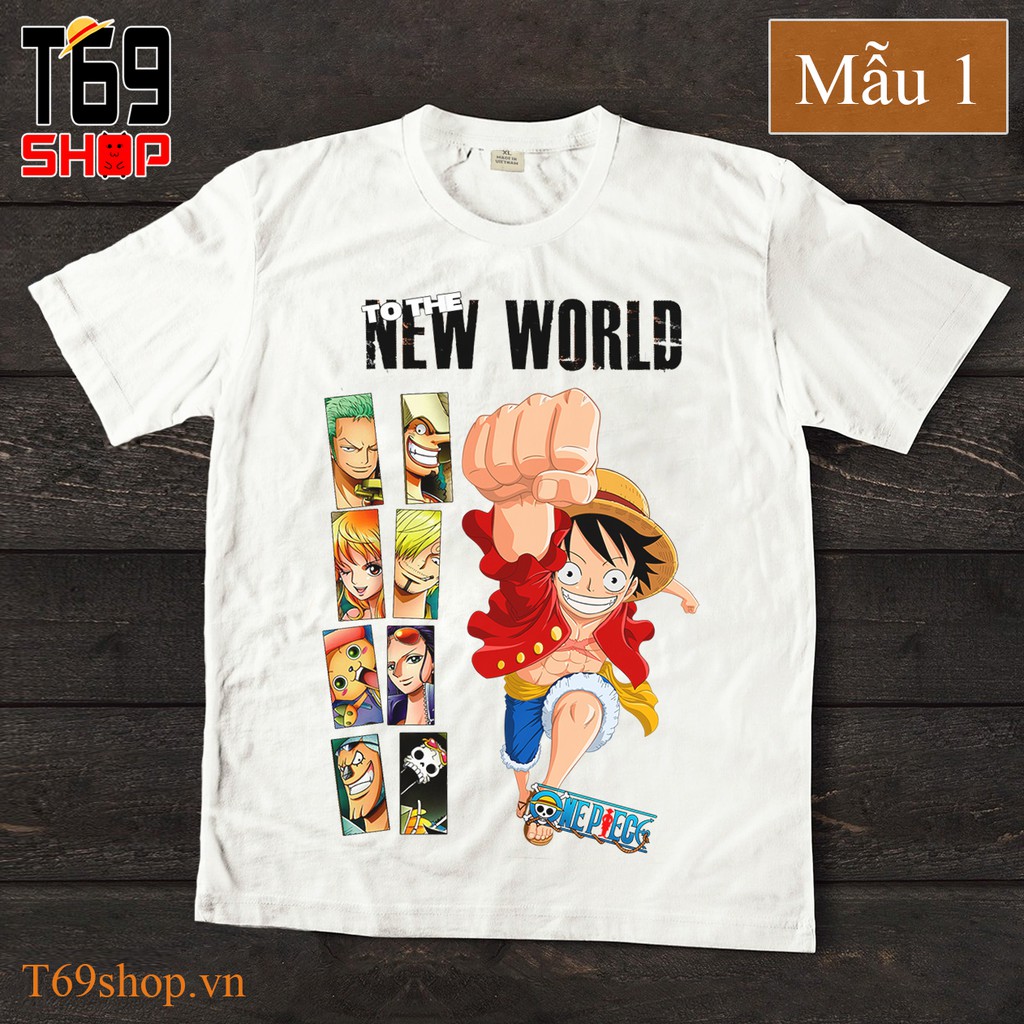 (BÁN CHẠY) Áo thun anime One Piece - Nhóm 1 (Có nhiều mẫu) dành tặng các fan