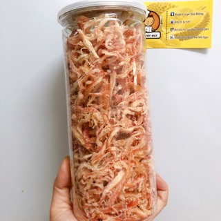 Mực xé sợi hấp nước dừa