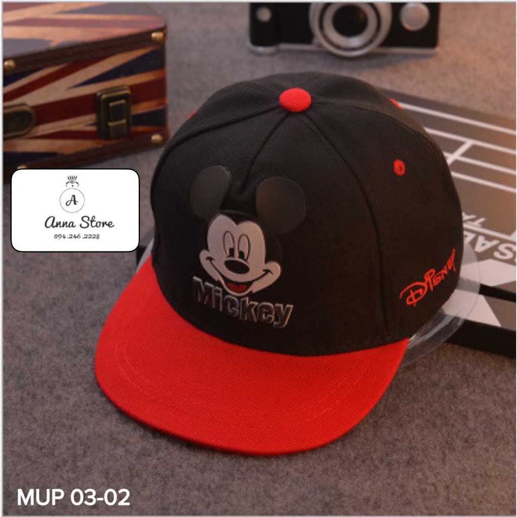 MUP 03 :  Mũ lưỡi trai cho bé 2-5t ( 48 - 52cm )