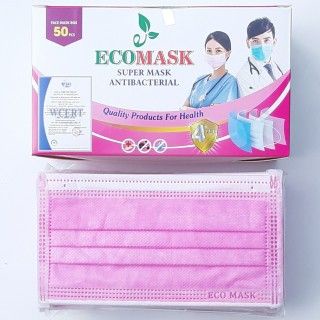 Khẩu trang 4 lớp màu HỒNG
