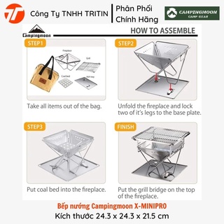 Bếp Nướng CAMPINGMOON X-MINIPRO | TRITINCO