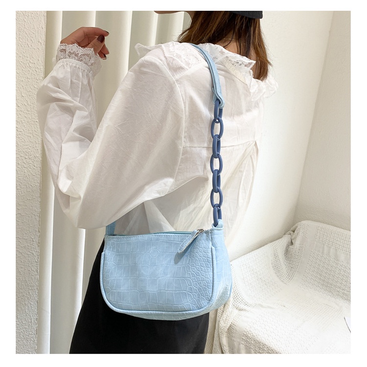 Túi Xách Đeo Vai Bằng Acrylic Màu Trà Sữa Thời Trang Hàn Quốc 2022 Mới