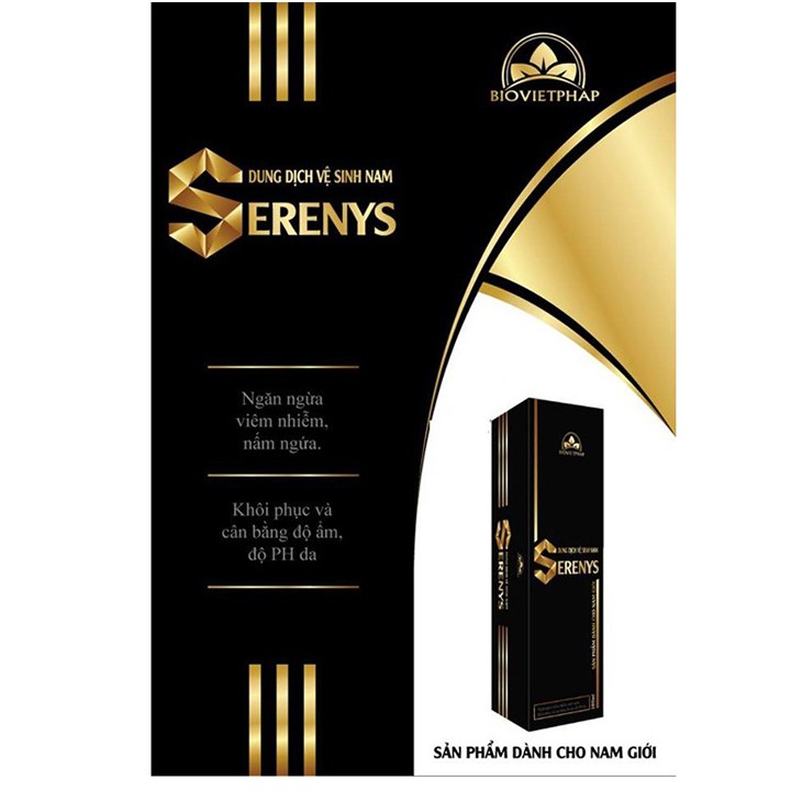 Serenys dung dịch vệ sinh  Nam Giới - Giúp Làm Sạch, Khử Mùi Hôi Dành Cho Phái Mạnh - coastlinecare pharmacy
