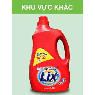 Nước giặt Lix đậm đặc 3.8kg