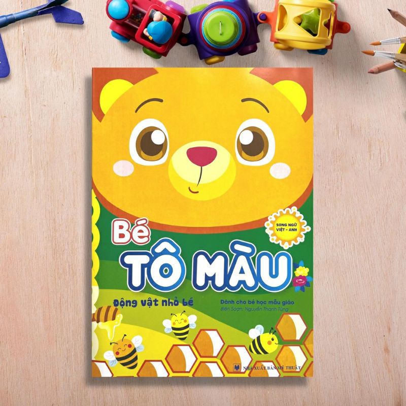 Sách - Bé Tô Màu - Tập Làm Hoạ Sĩ Nhí