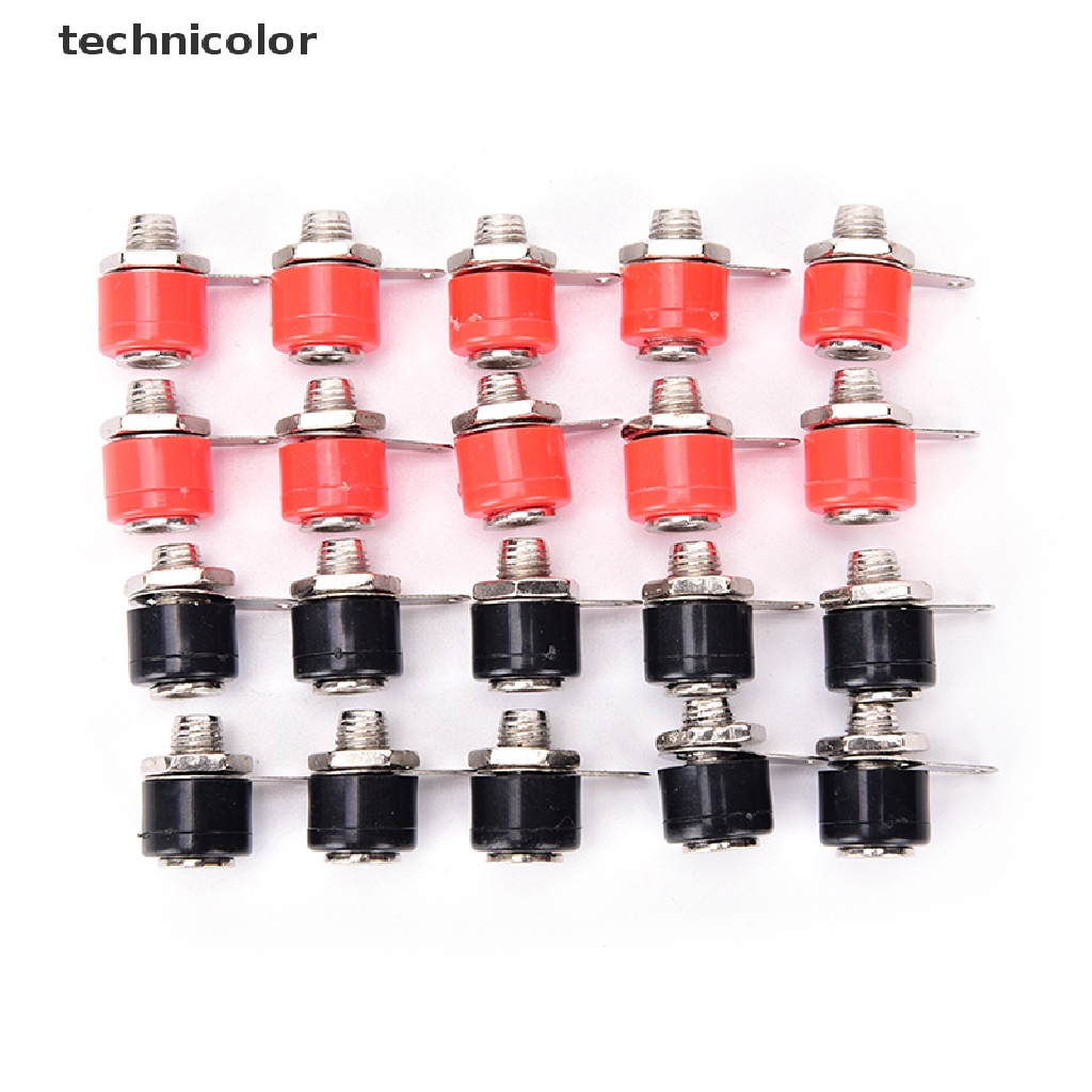 20 Đầu Cắm Bắp Chuối 4mm Nhiều Màu Sắc