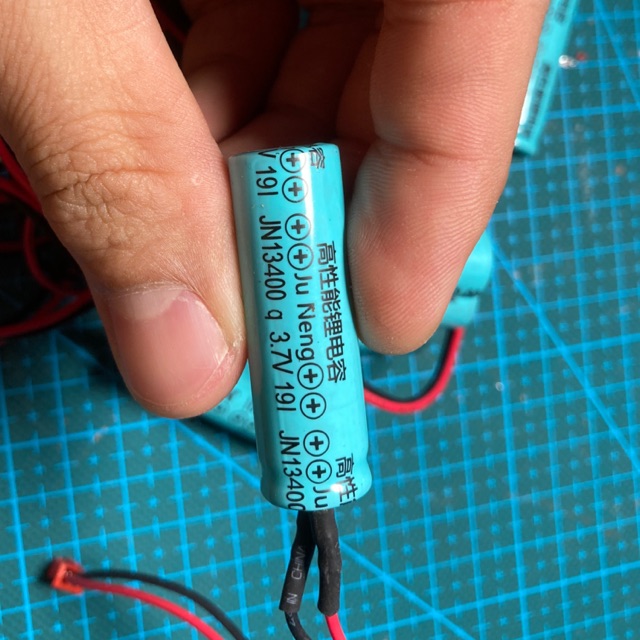 Pin 3,7V DIY, thay thế loa mini, điều khiển.