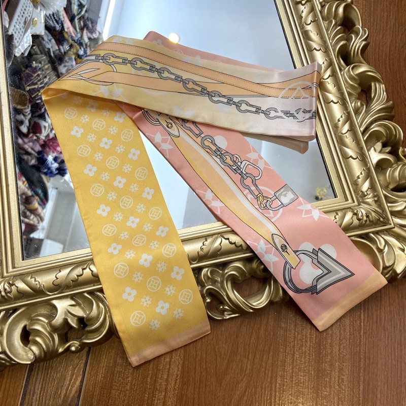 Khăn lụa 2 mặt quấn túi, cột tóc, thắt nơ cổ