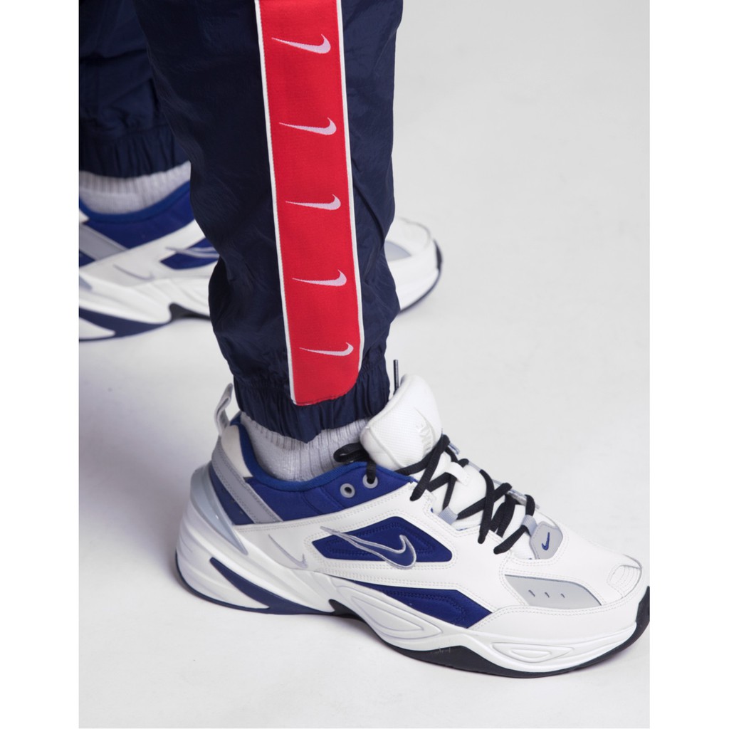 QUẦN DÀI NIKE SWOOSH TAPED SWOOSH POPOVER PANTS - XANH NAVY