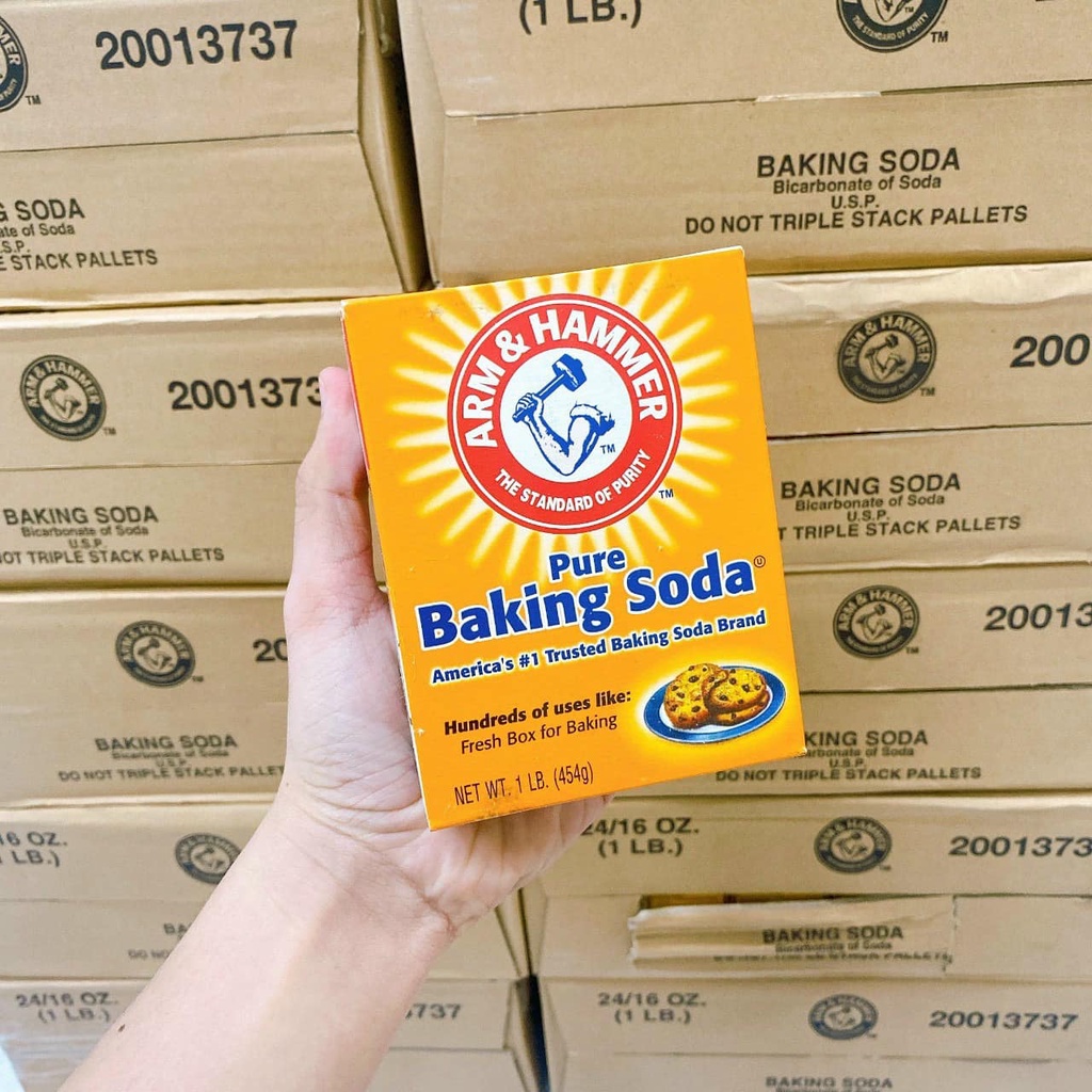 Bột Baking Soda Arm & Hammer 454gr.