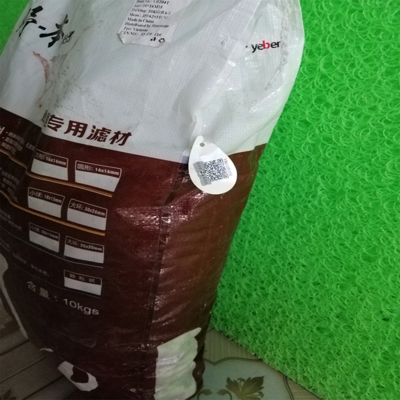 SỨ LỌC YEBEN SUPER BIO RING - MOUNTAIN TREE 👌 SỨ VIÊN LỌC NƯỚC HỒ CÁ 🤞 túi chiết 1 lít ~ 500g