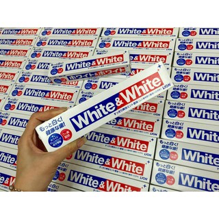 Kem đánh răng Nhật Bản White and White 150g