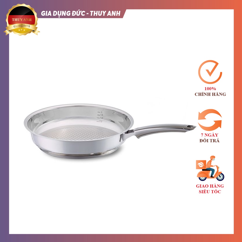 Chảo inox Fissler Crispy Steelux Premium - Made in Germany
