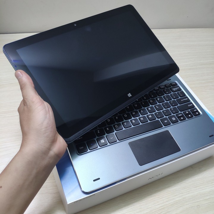 Laptop 2 trong 1 PANDA màn hình cảm ứng 11.6 inch 4GB RAM 128GB vỏ nhôm nguyên khối sang chảnh - Likenew 99%