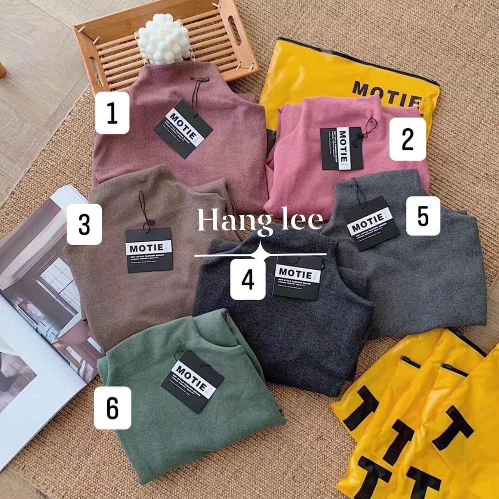 ( SẴN) ÁO LEN MOTIE HÀNG QC SIÊU ĐẸP BAO ẤM