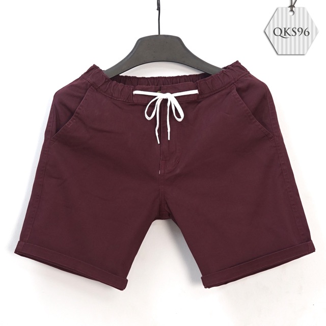 QUẦN SHORT NAM KAKI THUN CO GIÃN, VẢI KAKI THUN THOÁNG MÁT
