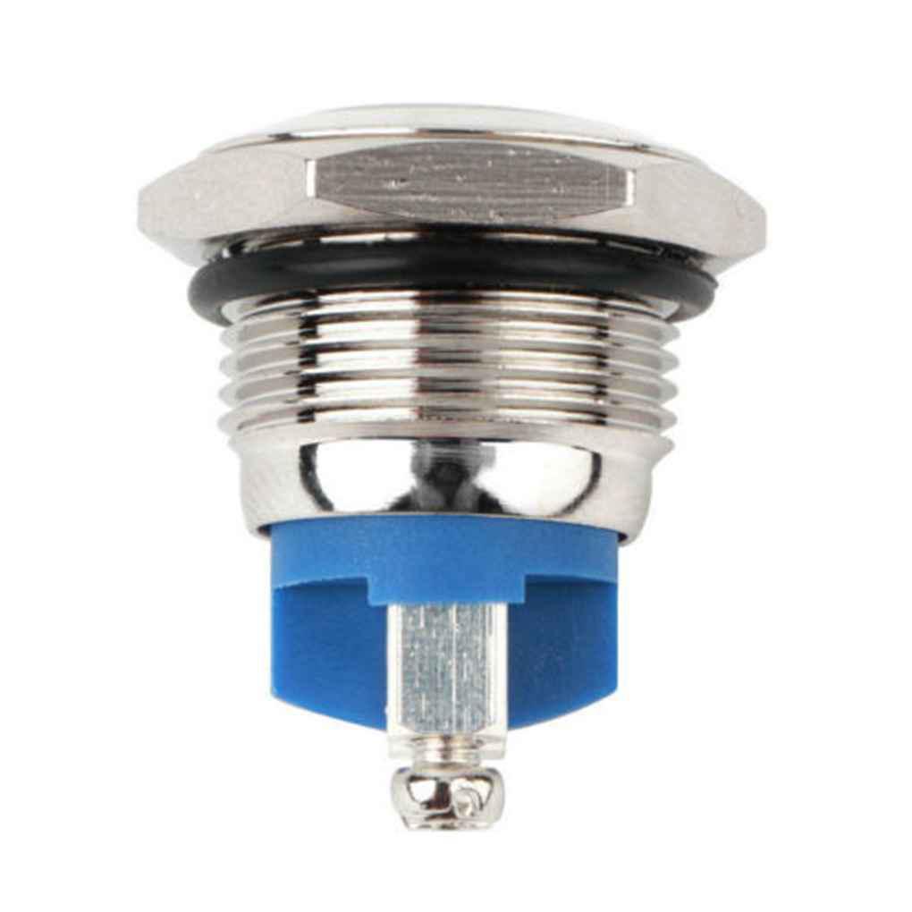 Nút Công Tắc Dạng Nhấn Chất Liệu Thép Không Gỉ 16mm