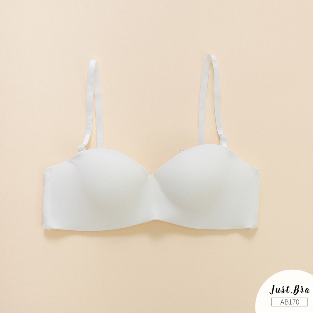 [Mã WABRJB031 giảm 10% đơn 99k] Áo ngực trơn cup ngang Just Bra thiết kế su êm ái AB170 | BigBuy360 - bigbuy360.vn