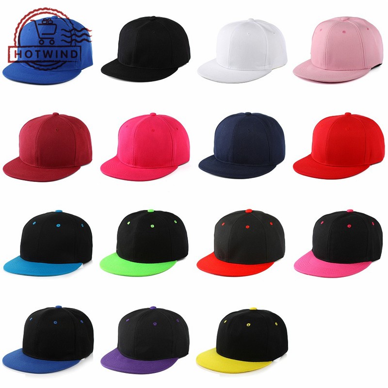 Mũ lưỡi trai cotton phong cách Hip Hop cho nam và nữ