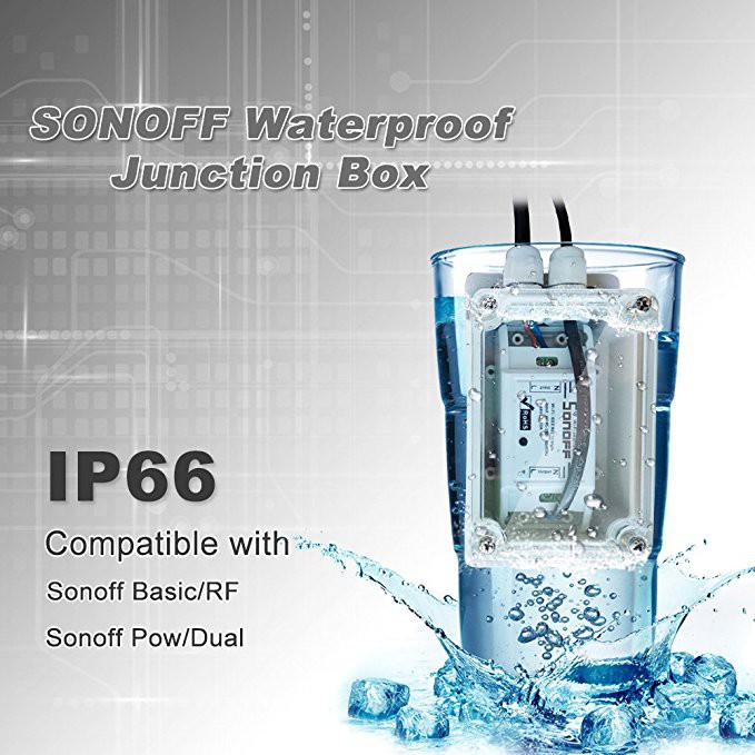 Hộp Chống Thấm Nước Cho Công Tắc Sonoff IP66