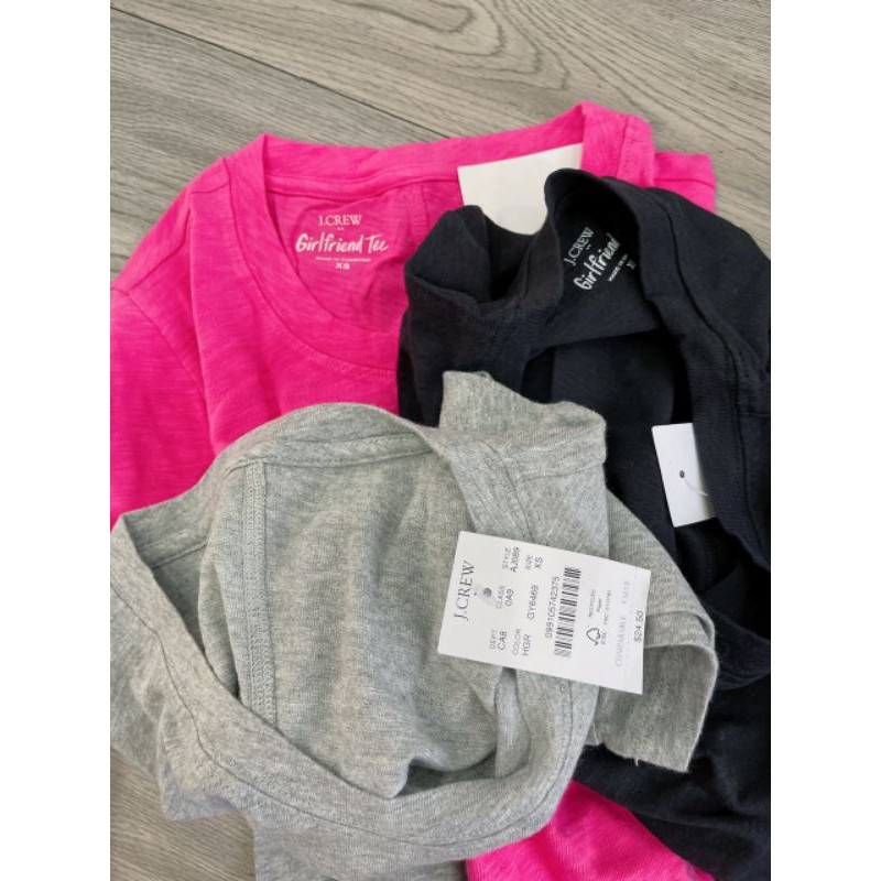 Áo thun cotton xước JCrew-hàng xuất xịn