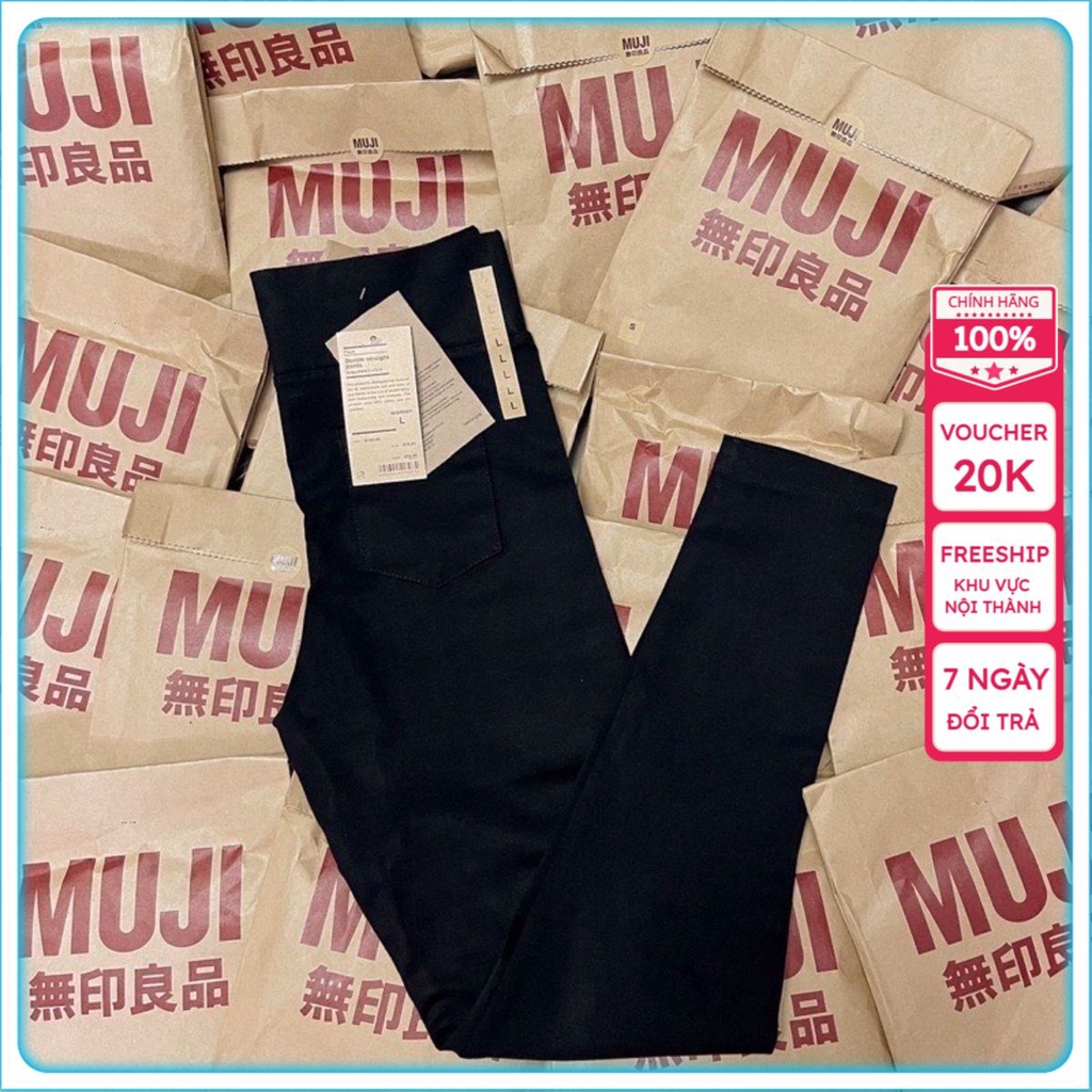 Quần legging nữ đen cạp cao gen bụng chất dày full túi giấy hàng đẹp
