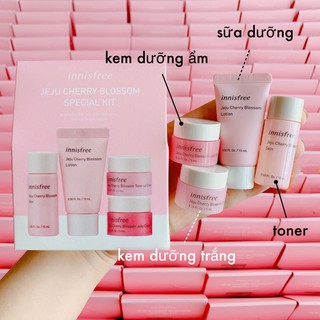 SET DƯỠNG DA MINISIZE CHERRY BLOSSOM INNISFREE
