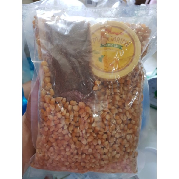 set bắp nổ 1kg 3 vị tặng kèm bơ, tặng caremen lắc