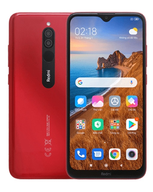 Điện thoại Xiaomi Red 8 32GB Ram 3GB- Hàng nhập khẩu