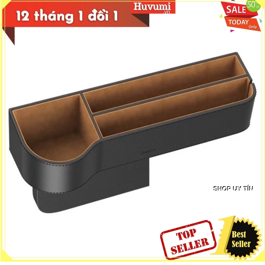 [Chính Hãng - Sẵn] Ngăn chứa đồ tiện dụng dùng trên xe hơi Baseus Elegant Car Storage Box - LV619 New100%