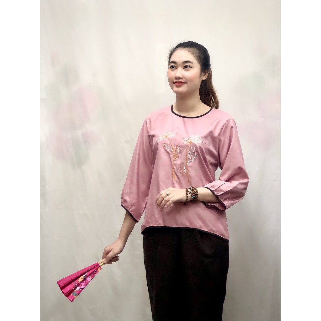 BỘ LAM ĐI CHÙA CHO NỮ [ KIỂU BỒ CÔNG ANH ]