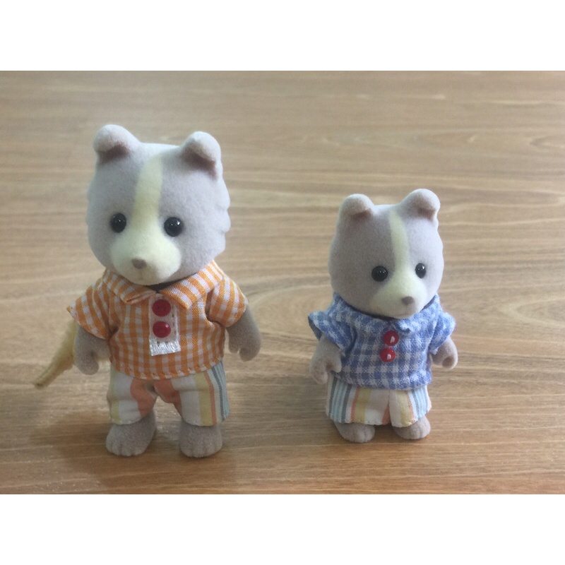 Đồ chơi mô hình các nhân vật Sylvanian .