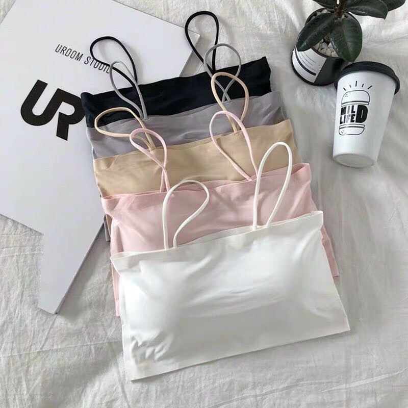 Áo Bra Đúc Su Trơn Quây 2 Dây