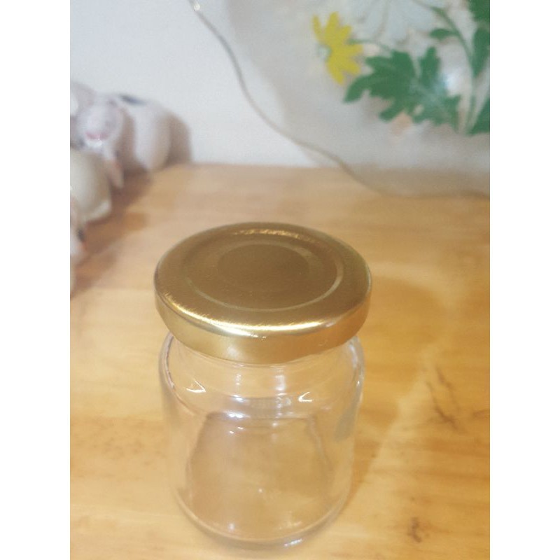 Hũ Thủy Tinh 75ml, Lọ Chưng Yến Thân Tròn Nắp Thiếc - Duonghieu6789 | BigBuy360 - bigbuy360.vn