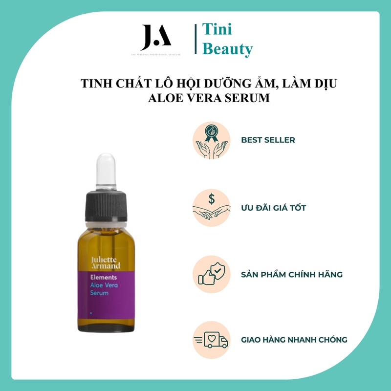 [Hàng chính hãng] Tinh chất lô hội dưỡng ẩm , làm dịu cho mọi loại da Aloe Vera Serum