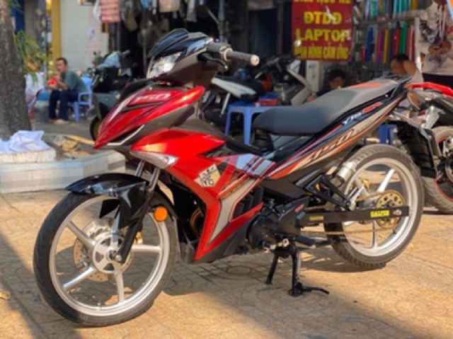 Tem rời Exciter Y15ZR Phối đỏ đen Chrome -1