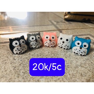 cú mèo mini phụ kiện trang trí