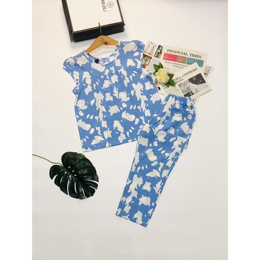 Bộ Lụa Thái Tay Con F21 HÀNG MỚI VỀ T11/2021 siêu đẹp | BigBuy360 - bigbuy360.vn