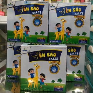 • SIRO YẾN SÀO CALCI MAX GOLD - BỔ SUNG CALCI , HỖ TRỢ PHÁT TRIỂN CHIỀU CAO CHO BÉ
