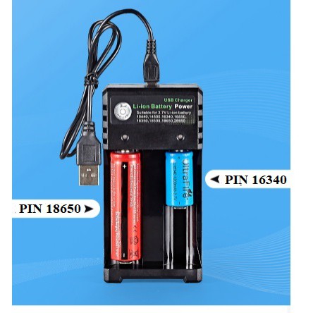 Pin sạc 18650 UltraFire 3,7V 4200mAh cho đèn pin, đèn bão, quạt cầm tay 3 tốc độ