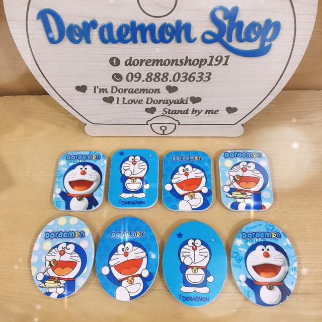 Bộ Gương Lược Mini Doremon Doraemon